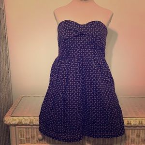 Sold!💜💥FINAL PRICE! Strapless floral dress